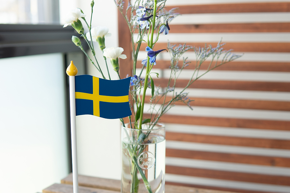 スウェーデン国旗　ラッセントレー