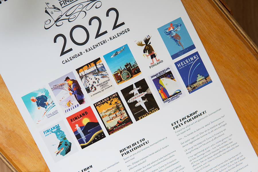 2022年 COME TO FINLAND カレンダー