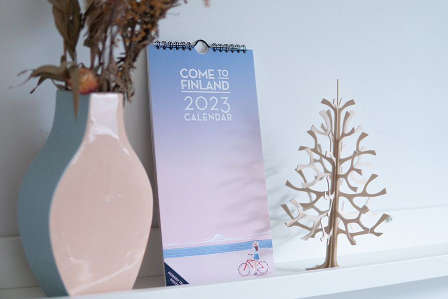 2023年 COME TO FINLANDミニカレンダー