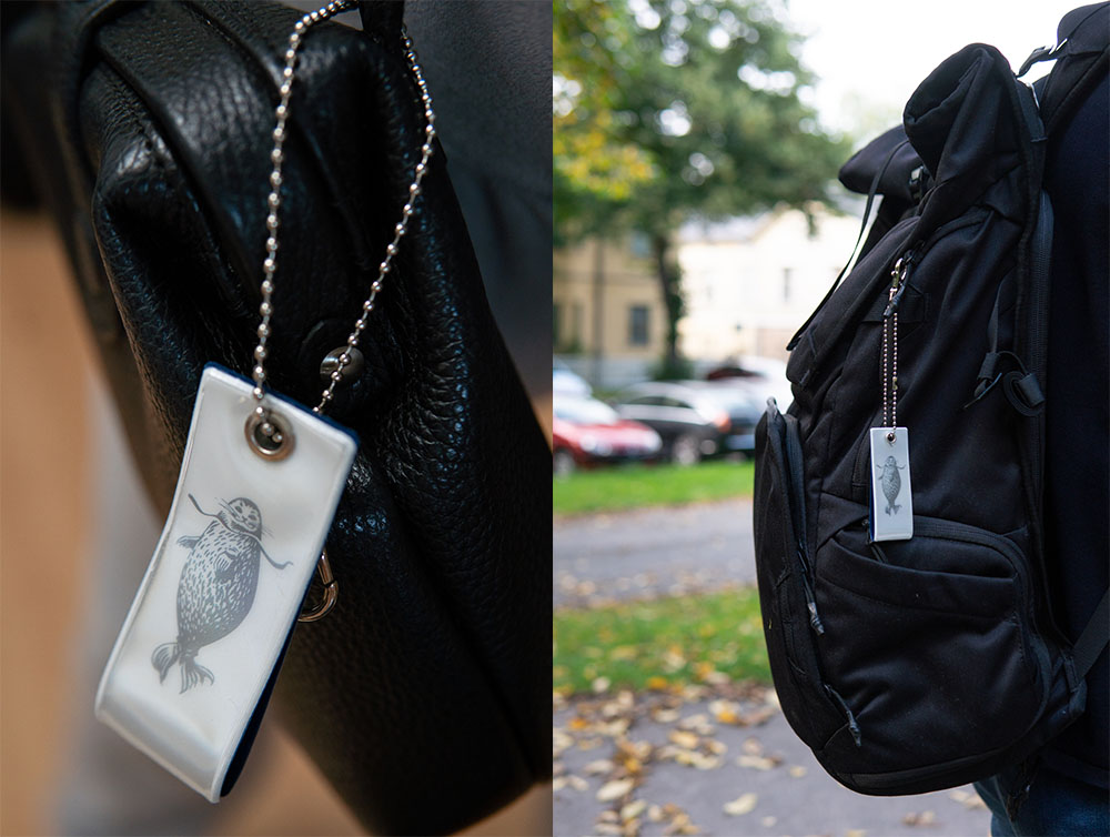 アザラシロゴ　リフレクター自然保護協会